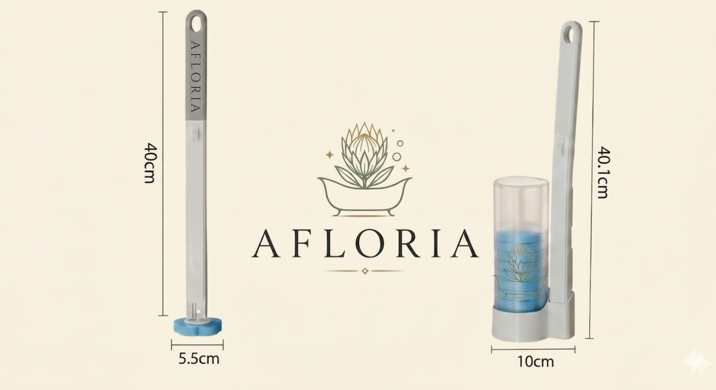 Afloria LuxFlush Toilet Wand with 12 refills